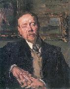 Lovis Corinth Portrat des Malers Eugene Gorge oil